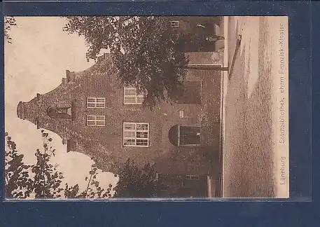 AK Lüneburg Stadtbibliothek, ehem. Franzisk. Kloster 1920