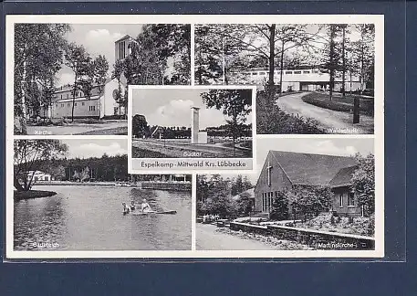 AK Espelkamp-Mittwald Krs. Lübbecke 5.Ansichten Waldschule 1960
