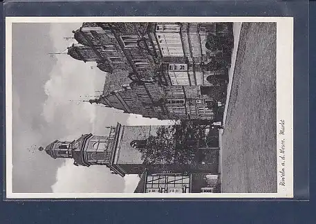 AK Rinteln a.d. Weser Markt 1950
