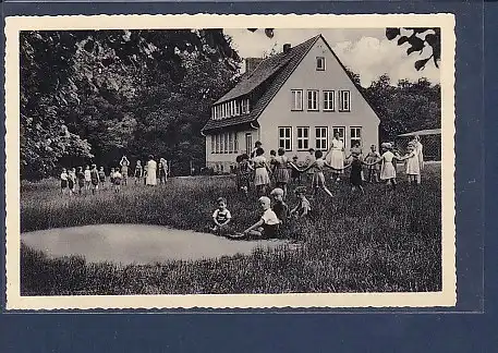 AK Kindererholungsheim der Arbeiter Wohlfahrt Hildesheim-Lönsbruch 1959