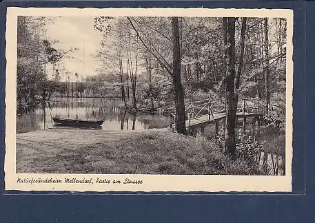 AK Naturfreundeheim Mellendorf, Partie am Lönssee 1940