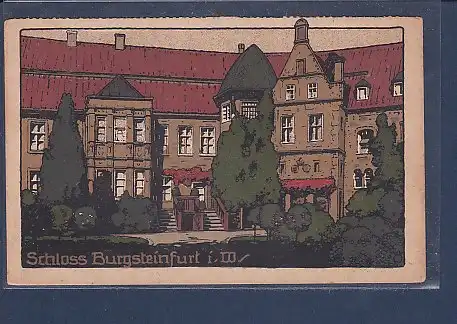 AK Schloss Burgsteinfurt i.W. 1930