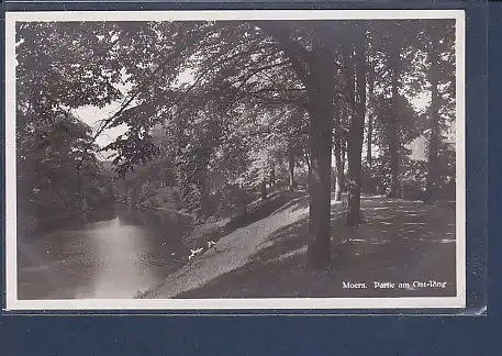 AK Moers Partie am Ost Ring 1929