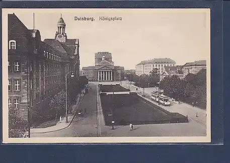 AK Duisburg Königsplatz 1930