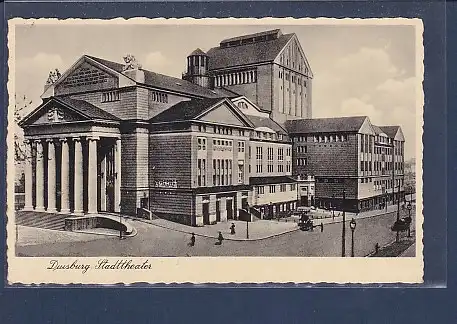 AK Duisburg Stadttheater 1935