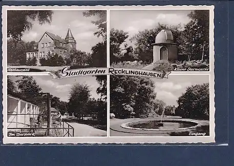 AK Stadtgarten Recklinghausen 4.Ansichten Kleine Sternwarte 1959