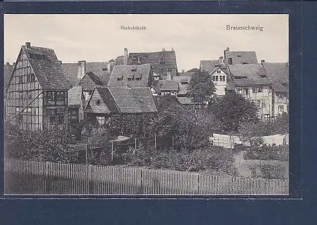 AK Braunschweig Nickelnkulk 1920