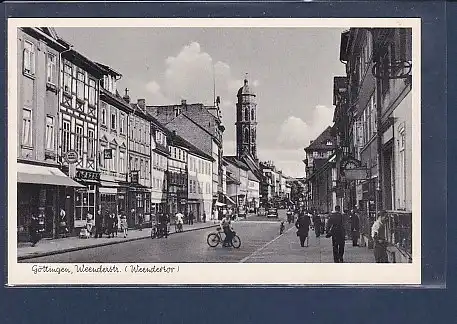 AK Göttingen Weenderstr. ( Weendertor) 1950