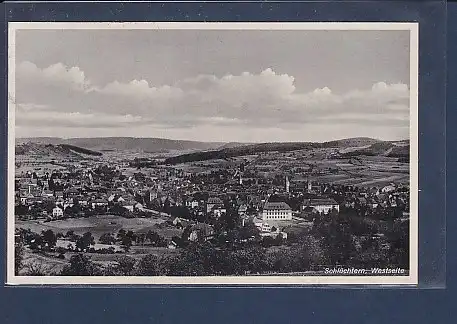 AK Schlüchtern Westseite 1938