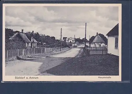 AK Süddorf a. Amrum Hauptstraße 1929