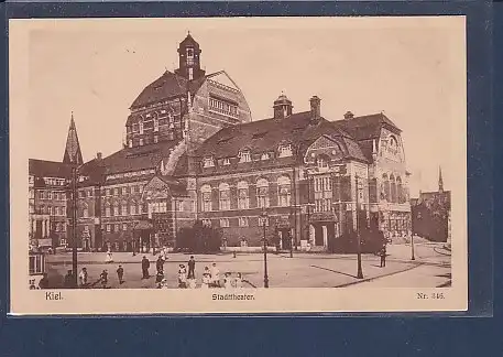 AK Kiel Stadttheater 1916