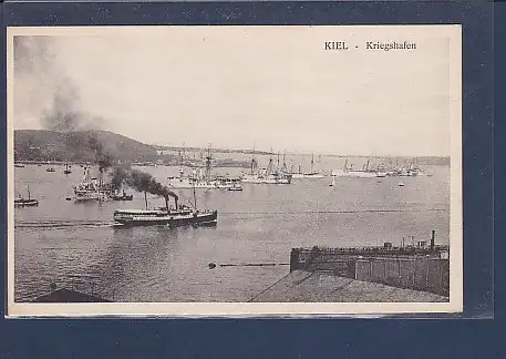AK Kiel - Kriegshafen 1930