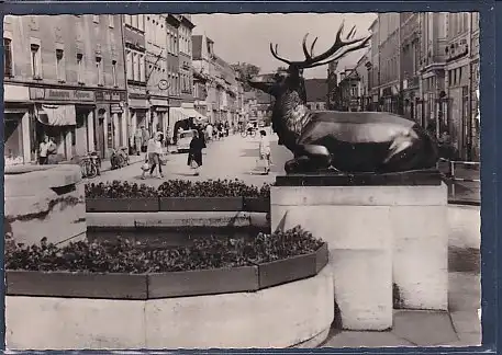 AK Grossenhain Bez. Dresden Frauenmarkt 1961