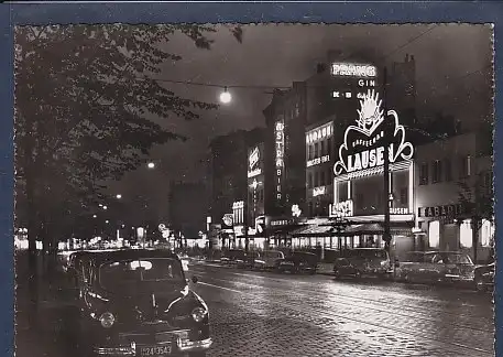 AK Hamburg - St. Pauli  Reeperbahn 1969