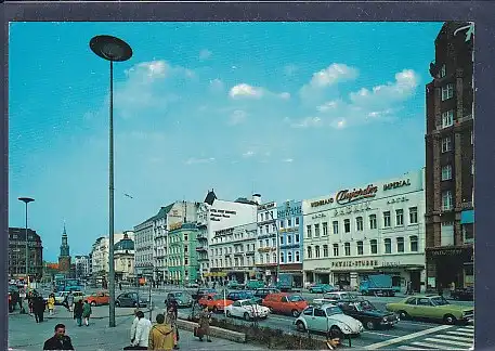 AK Hamburg Kirchenallee am Hauptbahnhof 1970