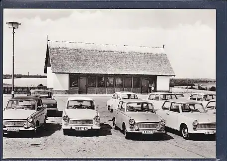 AK VEG Tierzucht Groß Stieten Gaststätte Mecklenburger Mühle Vogelhaus 1974