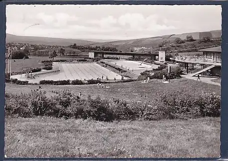 AK Heringen ( Werra) Schwimmbad am Steinberg 1960