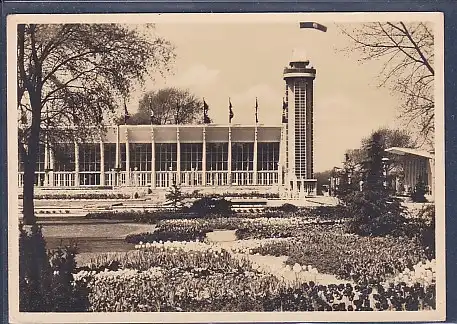 AK Essen Gruga Park Großer Blumenhof 1960