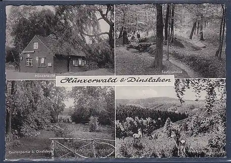 AK Hünxerwald b. Dinslaken 4.Ansichten Hünxerwald 1966