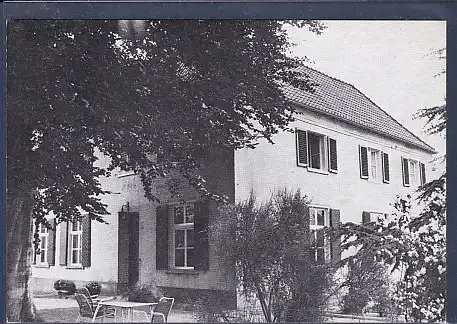 AK Pfarrkirche St. Markus / Bedburg Haus Pfarrhaus 1970