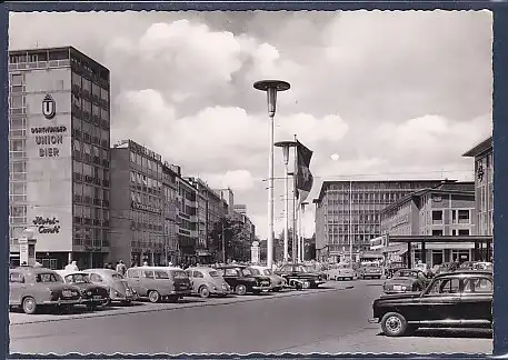 AK Münster / Westf. Berliner Platz - Hauptbahnhof 1963