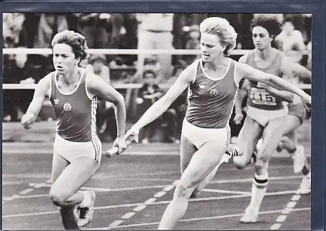 AK Marlies Göhr und Ingrid Auerswald 4x100 m Staffel 1984