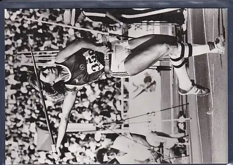 AK Petra Felke Weltjahresbestleistung 1984 im Sperrwerfen 1984