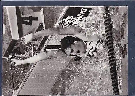 AK Ulrike Tauber Goldmedaille im Schwimmen 400 m Lagen 1976