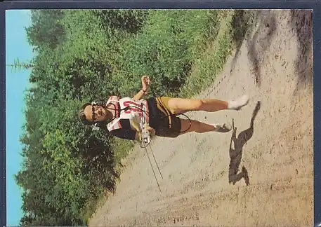 AK Wie in allen Wehrsportarten der GST so stehen aich im Funkpeilmehrkampf die Mädchen den Jungen nicht nach 1978