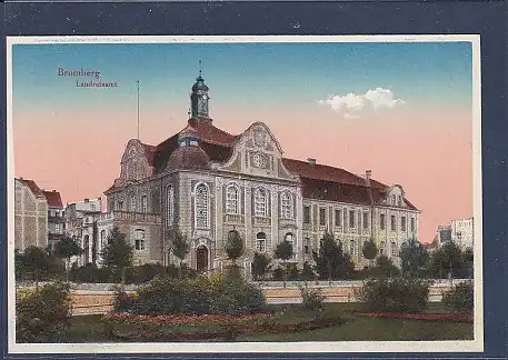 AK Bromberg Landratsamt 1920