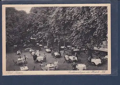 AK Bad Nassau Gartenanlagen des Hotels Ilk 1926