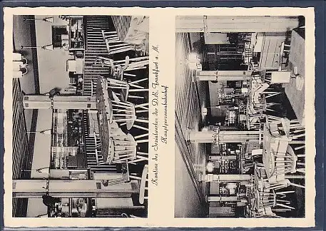 AK Kantine des Sozialwerkes der D.B. Frankfurt a.M. Hauptpersonenbahnhof 2.Ansichten 1955