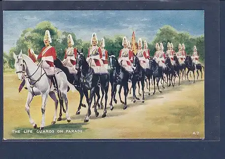 AK The Life Guards on Parade 1920