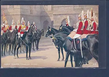 AK Horse Guards  Changing Guard 1920