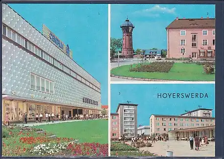 AK Hoyerswerda 3.Ansichten Centrum Warenhaus 1969