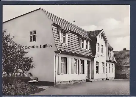 AK Kamminke ( Kr. Wolgast) Konsum Gaststätte Haffblick 1974