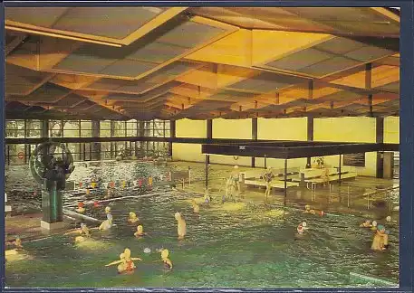 AK Ostseebad Zinnowitz Meerwasserhallenbad 1987