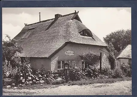 AK Vitte ( Hiddensee) Blaue Scheune 1974