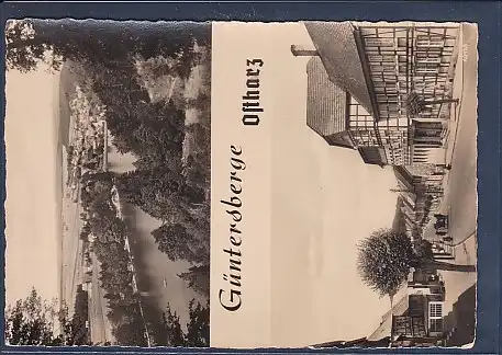 AK Güntersberge Ostharz 2.Ansichten 1965