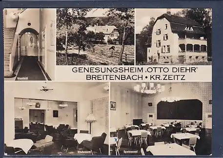 AK Genesungshei Otto Diehr Breitenbach Kr. Zeitz 5.Ansichten 1969