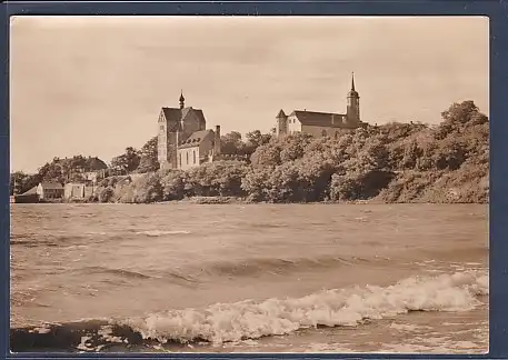 AK Seeburg ( Kr. Eisleben) Blick zum Schloß am Süßen See 1965