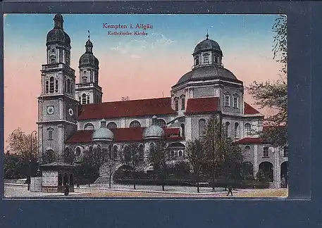 AK Kempten i. Allgäu Katholische Kirche 1920
