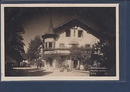 AK Oberammergau Pension Daheim 1932