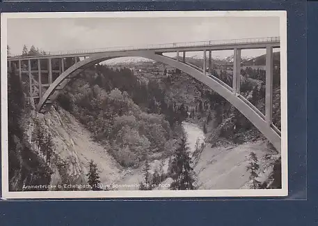 AK Ammerbrücke b. Echelsbach 1940