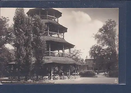 AK München Chinesischer Turm im Englischen Garten 1925