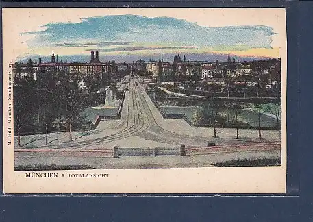 AK München Totalansicht 1900