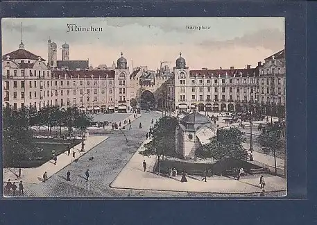 AK München Karlsplatz 1910