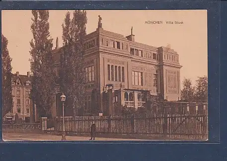 AK München Villa Stuck 1920