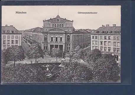 AK München Gärtnerplatztheater 1920