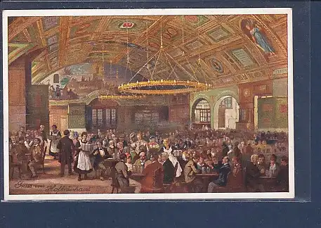 AK Gruss vom Hofbräuhaus 1920